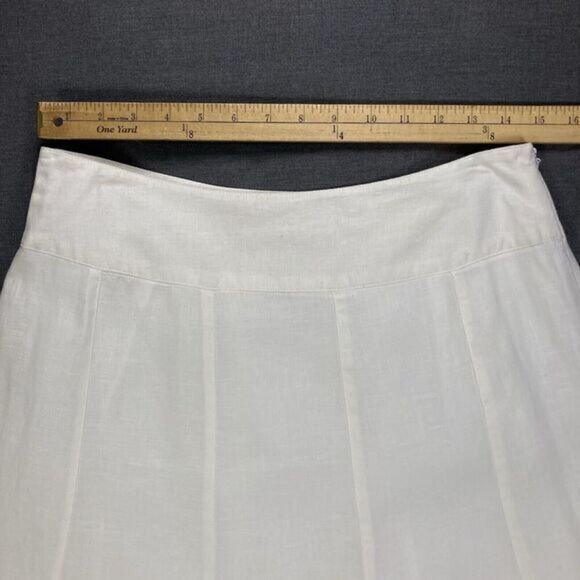 Chic White Midi Skirt - Picture 12 of 16